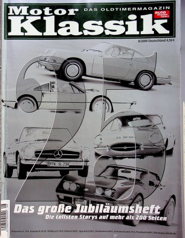 Deckblatt Motor Klassik (08/2009)